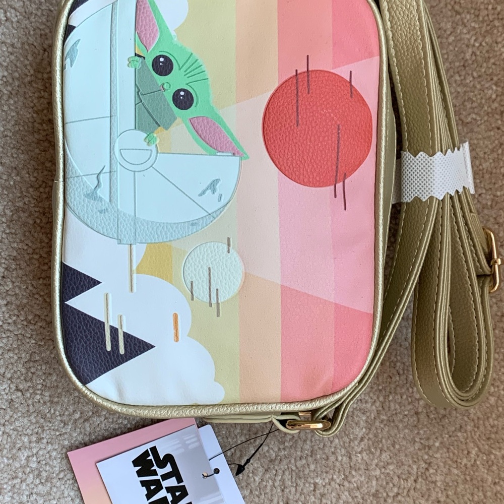 Star Wars Pastel Baby Yoda Crossbody Bag
